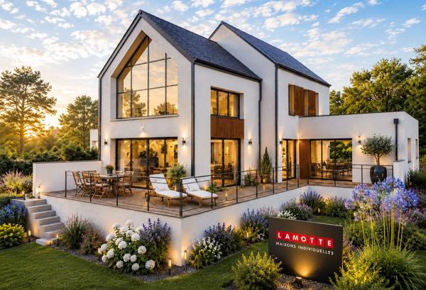 Terrain + Maison à vendre 4 pièces - 230 m²