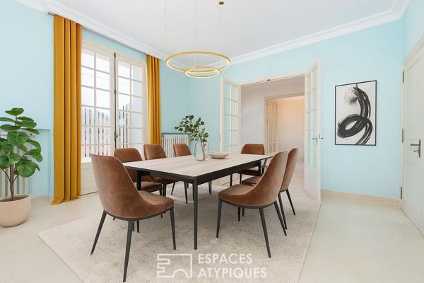 Belle maison de ville avec garage et jardin