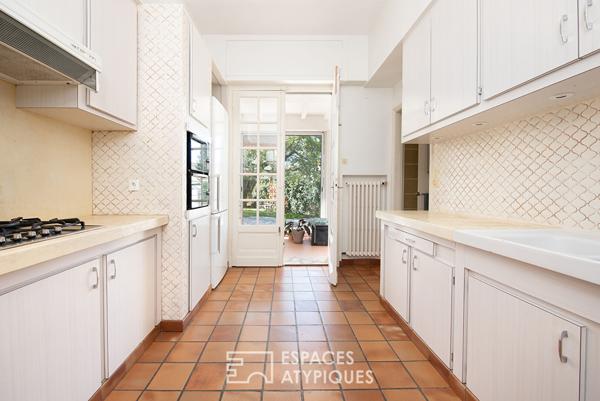 Belle maison de ville avec garage et jardin