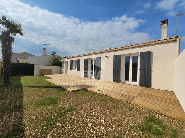 Maison , plain pied, renovée, 3 chambres et un bureau