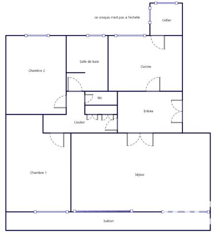 Appartement à vendre 3 pièces 100 m² Troyes