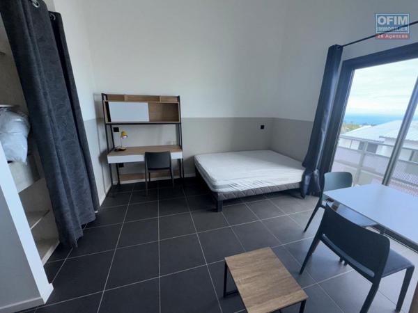 A louer studios neufs pour étudiants , MEUBLE ET EQUIPE, haut de gamme le tampon centre ville