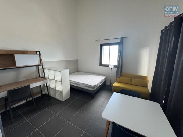 A louer studios neufs pour étudiants , MEUBLE ET EQUIPE, haut de gamme le tampon centre ville