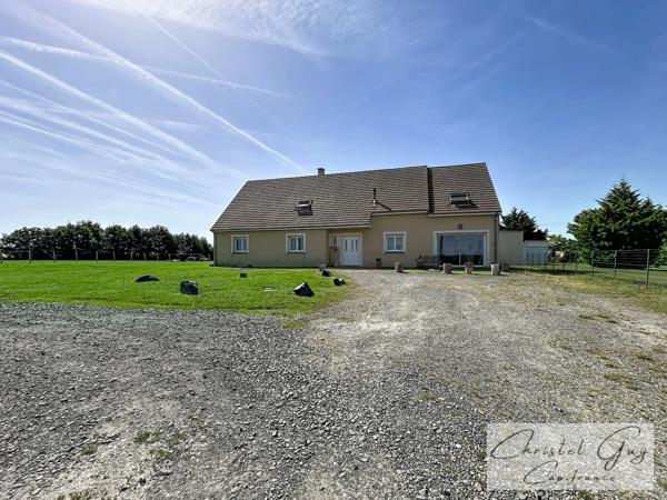 Grande maison familiale à vendre DPE B – 242 m², 8 chambres, terrain de 3 589 m² à 30 min du Mans (72)