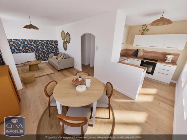 Vente appartement 3 pièces de 65m²
