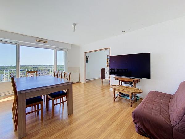 Vente appartement avec vue étang du Ter, 99m² 3 chambres, Lorient.
