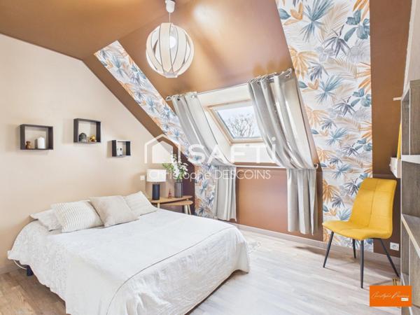 Superbe maison familiale rénovée  136 m²  Terrain 606 m²  Mayenne  SANS TRAVAUX