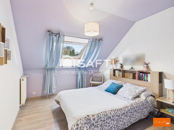 Superbe maison familiale rénovée  136 m²  Terrain 606 m²  Mayenne  SANS TRAVAUX