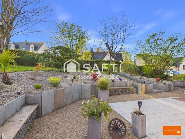 Superbe maison familiale rénovée  136 m²  Terrain 606 m²  Mayenne  SANS TRAVAUX