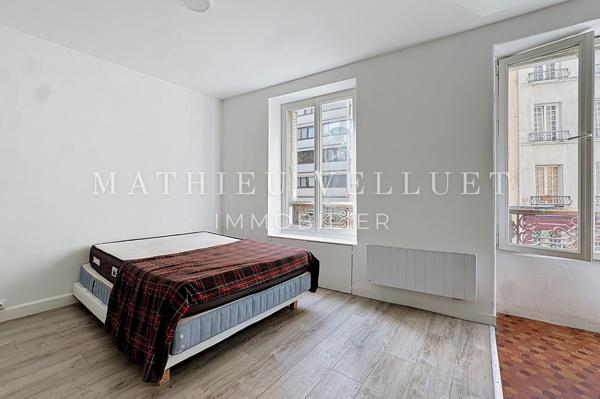 Quartier Jules-Joffrin, Rue Marcadet : Studio 19.40m2 carrez situé au 1er étage, exposé Sud