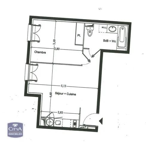 Appartement à vendre 2 pièces 41.33m² La Seyne-sur-Mer (83500)
