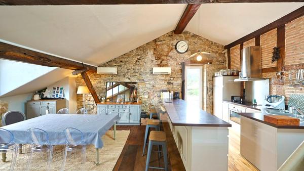 LOFT DE CHARME EN DERNIER ETAGE - 1750 / 2021 - Vue sur l'Adour - Bayonne