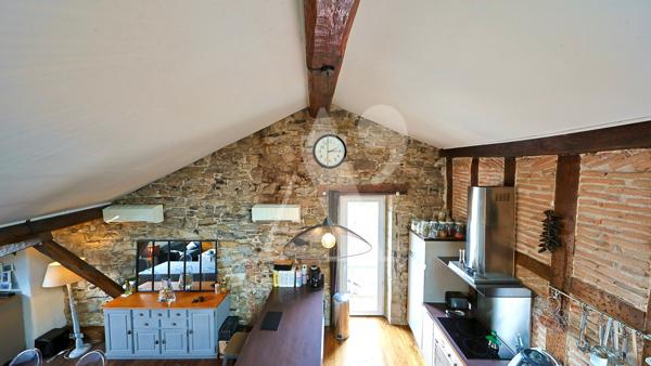 LOFT DE CHARME EN DERNIER ETAGE - 1750 / 2021 - Vue sur l'Adour - Bayonne