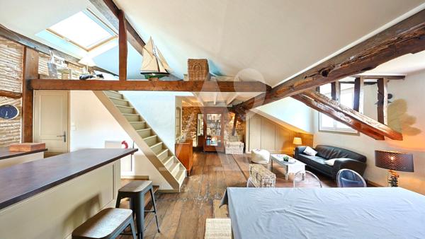 LOFT DE CHARME EN DERNIER ETAGE - 1750 / 2021 - Vue sur l'Adour - Bayonne