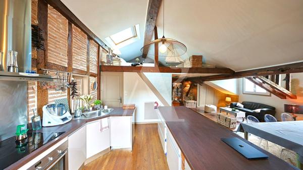 LOFT DE CHARME EN DERNIER ETAGE - 1750 / 2021 - Vue sur l'Adour - Bayonne