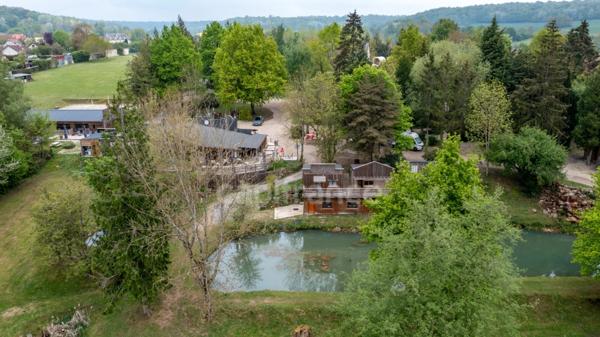 Propriété camping à vendre Laon (02) 1h15 de Paris