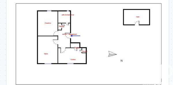 Appartement à vendre 2 pièces 51 m² Feurs