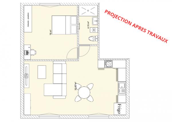 Appartement à vendre 2 pièces 51 m² Feurs