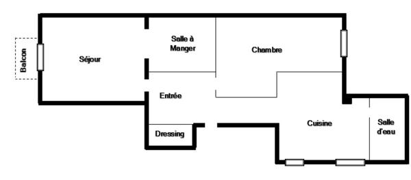 Appartement · Vente Paris (75014) 3 pièces · 52m²