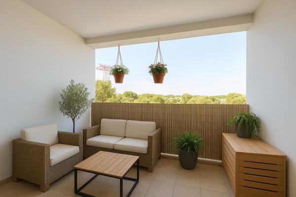 Appartement lumineux 3 pièces 