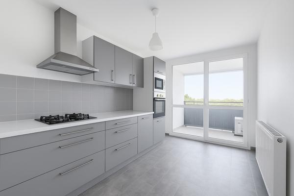 Appartement lumineux 3 pièces 