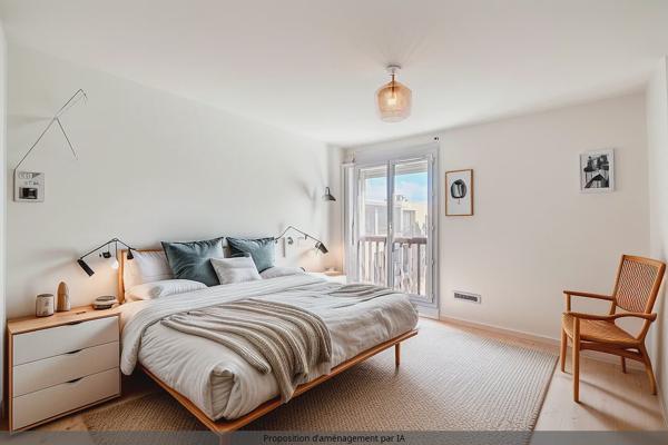 Appartement lumineux 3 pièces 