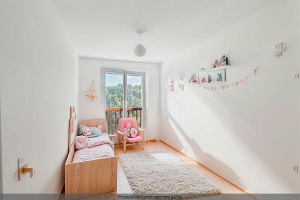 Appartement lumineux 3 pièces 