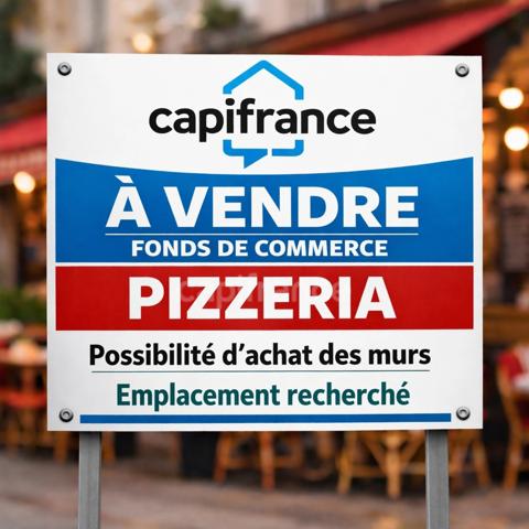 Fonds de commerce Pizzeria - Forte visibilité - Axe à fort flux de véhicules à proximité du centre-ville Quimper(29)