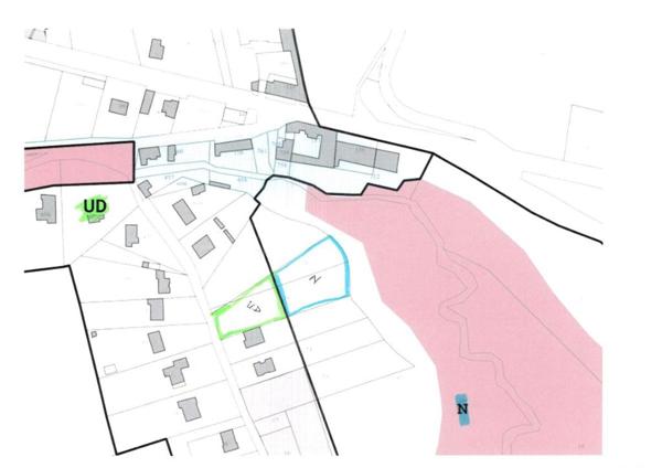 Grand TERRAIN à bâtir de 3396m2, façade 25m et plus.