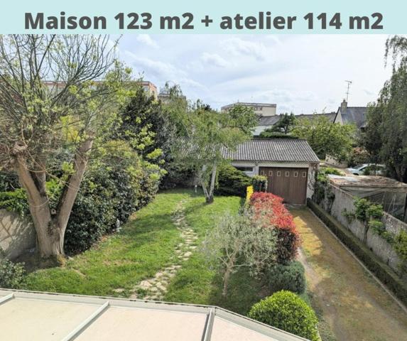 maison 123 m2 + atelier 114 m2