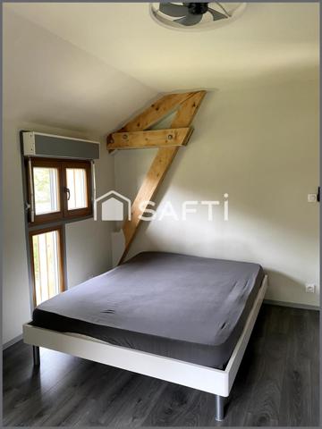 Maison d'architecte type chalet en pleine nature