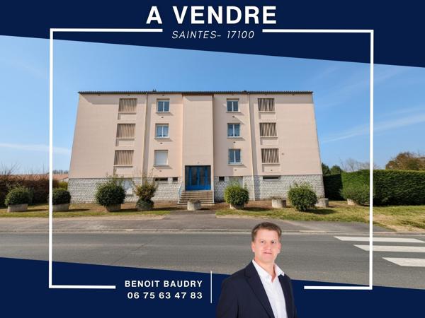 Appartement T3 - 1er étage -  avec locataires - 2 Chambres - balcon - garage