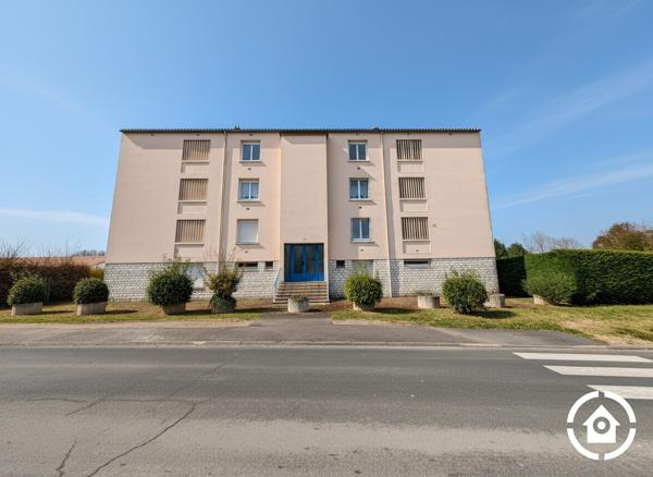 Appartement T3 - 1er étage -  avec locataires - 2 Chambres - balcon - garage