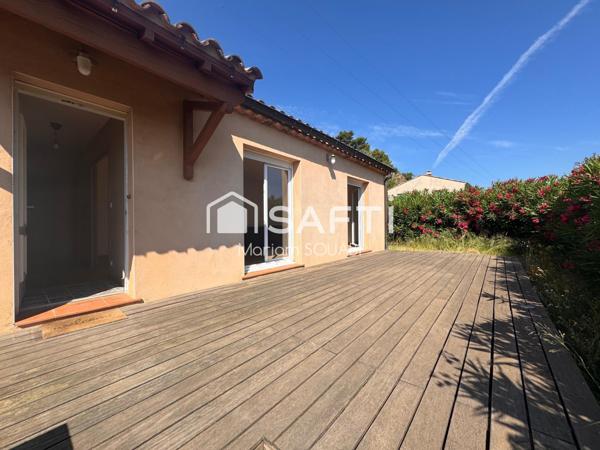 Villa d’environ 92 m2 , parcelle 357m2