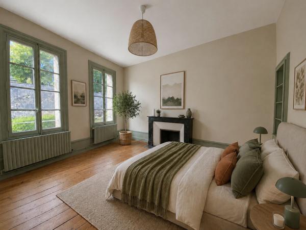 Emplacement idéal pour cette maison typique du Plateau d'Angoulême avec jardin et garage