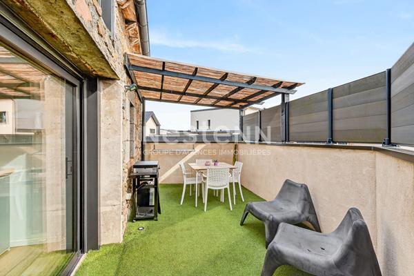 Maison en pierre à vendre Bourg de LANGUEUX - Maison en pierre avec une chambre entièrement rénovée dans le bourg de Langueux