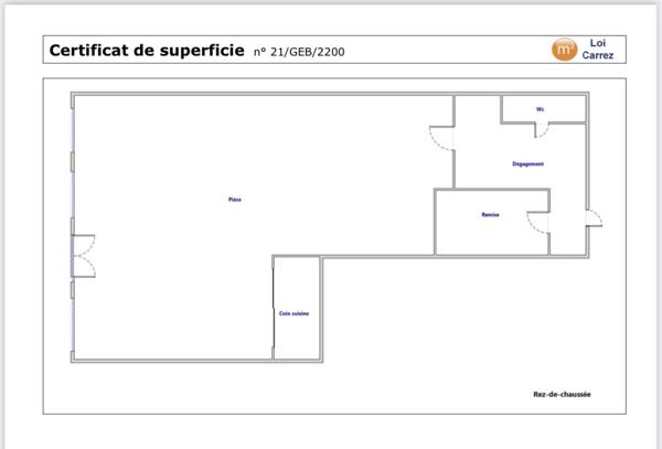 Local Commercial 2 pièces - 86 m²