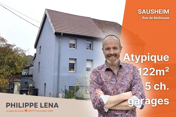 Maison rénovée BBC il y a peu, 5 ch. 2 garages