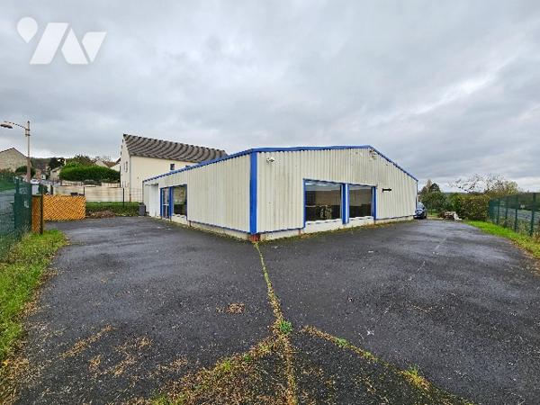 Local commercial 145m², terrain 520m² à Dormans, idéal pour activité champenoise.