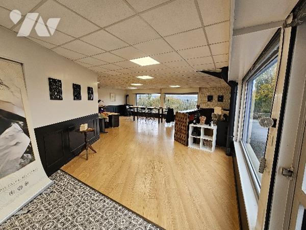 Local commercial 145m², terrain 520m² à Dormans, idéal pour activité champenoise.