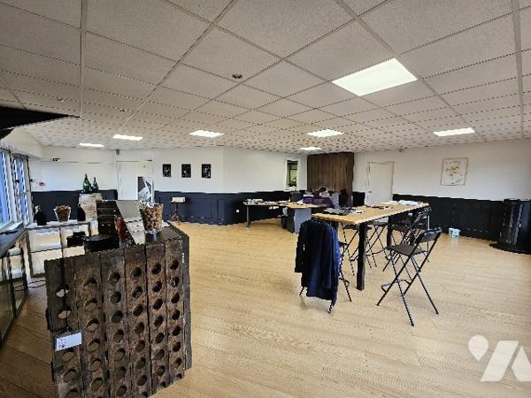 Local commercial 145m², terrain 520m² à Dormans, idéal pour activité champenoise.