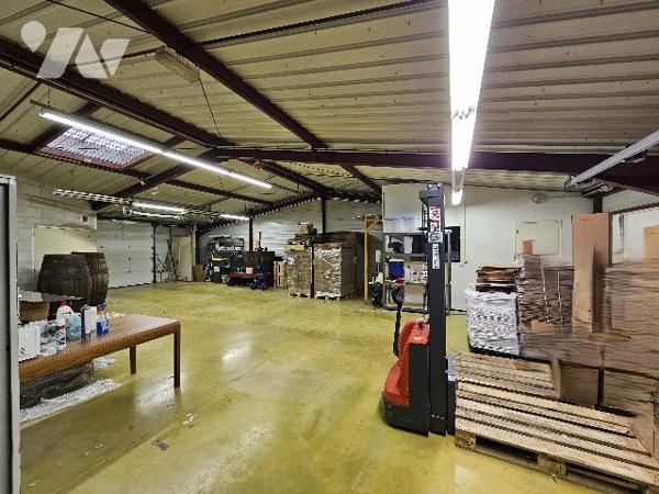 Local commercial 145m², terrain 520m² à Dormans, idéal pour activité champenoise.