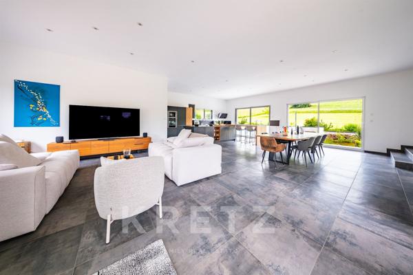 Maison d'architecte contemporaine-169 m2-Piscine-Vue sur les vignes- Aux portes de Tournus