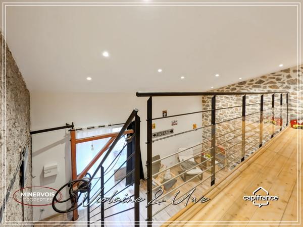 Maison bourgeoise 259 m² – 5 chambres – jardin 315 m² – garage – Azille Minervois