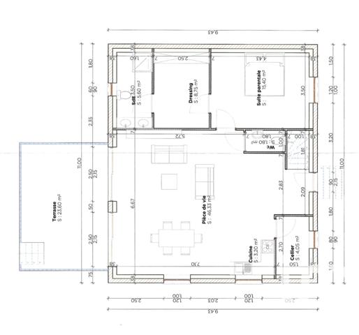 Terrain à vendre 614 m² Néry