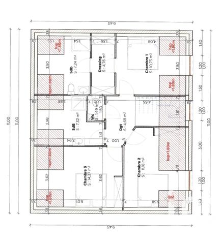 Terrain à vendre 614 m² Néry