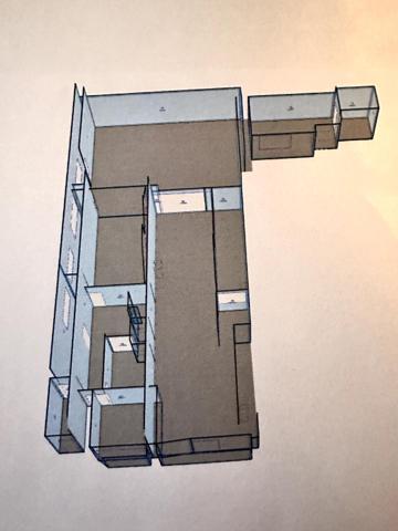 Surface de 400 m carrés en rez-de-chaussée de jardin à exploiter à Remiremont centre.
