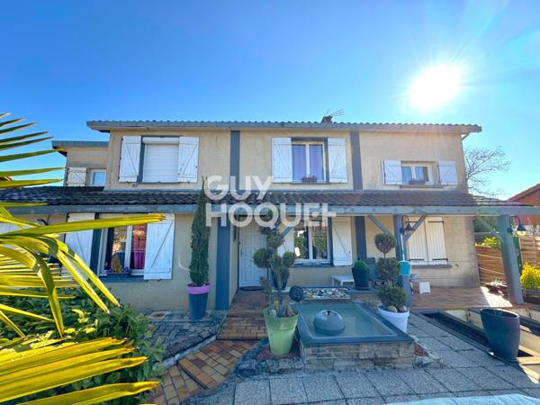 Grande maison avec piscine et sous-sol à Villemoirieu