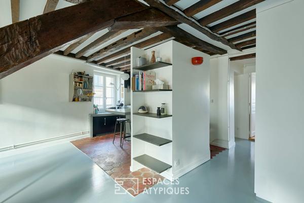 Appartement d’angle multi-exposé proche du Marché de l’Olive