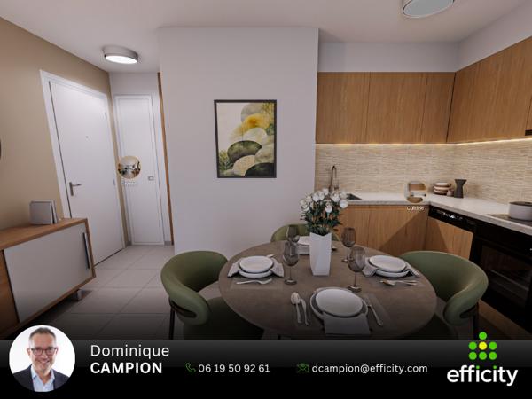 Appartement 2 pièces - 45 m²